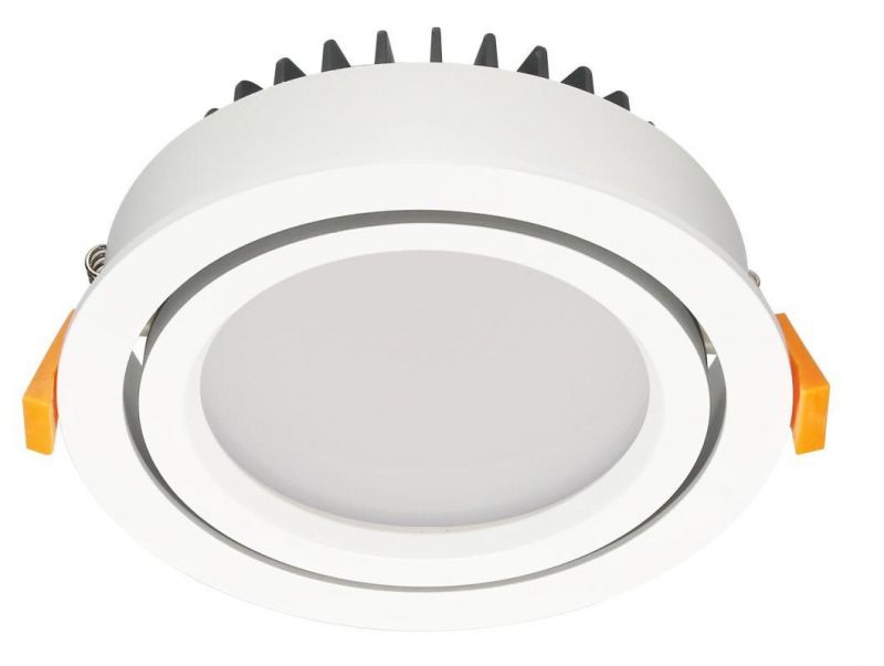 Adjustable High Quality Multiple Sizes LED Grille Downlight Building Material LED COB Spotlight