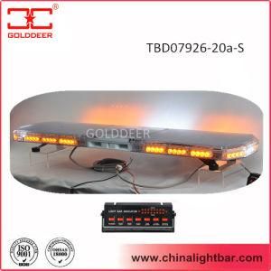 1200mm LED Warning Light Bar Amber Lightbar with 100W Speaker