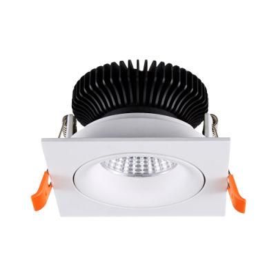 Simva White COB Ceiling Recessed LED Downlight LED Down Light, LED COB Module Downlight Panel Ceiling Light Fixtures