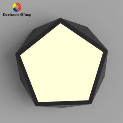 Warm White Diamond Ceiling Light with Acrylic Lamp Cover