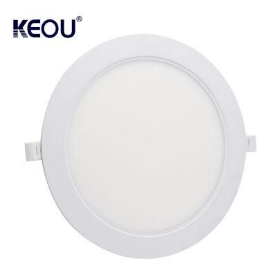 OEM ODM ISO 9001 15W Ultra Thin Mini Recessed Lamp PC Ce Aluminum SMD2017 Slim Panel Light LED 15 Watt