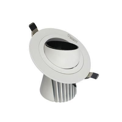 Adjustable Energy Saving Hotel Spot Lamp Lighting 12W 18W 30W Recessed Ceiling LED Spotlight with 3 Year Warranty