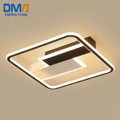 600by600 Light CCT Square Smart Bedroom Contemporary LED Ceiling Lamp