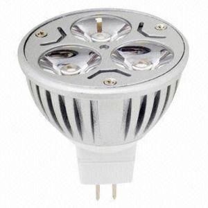 MR16 3W 220V 3000k 6000kled Spotlight with Aluminum House