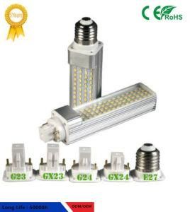 2018 Newly Design Ce RoHS G23 G24 E27 LED Plug Light 5W 15W 20W