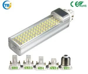 120lm/W 270 Degree Rotatable 5W 15W G24 LED PLC Light with 5 Years Warranty