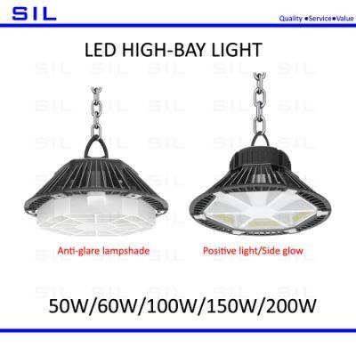 Hot Sales Cheap LED High Bay Light 200watt 50W 60W 100W 150W 200W Sports Hall Light Lifting Light 150W High Bay Light 150W