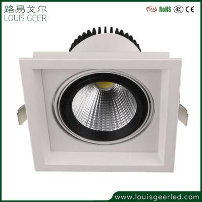 Factory Sale Aluminum Housing Recessed Mounted Down Light 30W COB Ceiling Spot Light LED Spotlight