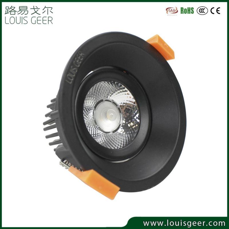 Factory Sale Aluminum Housing Recessed Mounted Down Light 5W/10W/15W 10/20/30 Degrees COB Ceiling Spot Light LED Spot Lamp