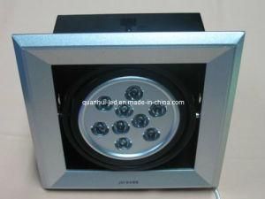 9W Rotatable LED Grille Light CE RoHS (QH-GL-9X1W)