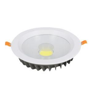 7W/10W/15W/15W/20W/30W/40W/50W Round Triac 0-10V and Dali Dimming 2700K-5000K LED Illuminazione for Supermarkets