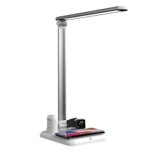 Wireless Charger Table Light Desk LED Lamp with Mobiles Fast Charging