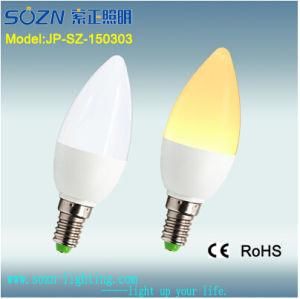 3W LED Candle Light Bulb with High Power for Temple Use