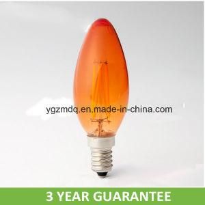 2015 High Quality Indoor Use Amber C35 LED Candle Light