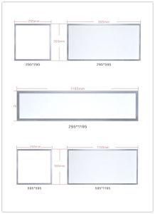 Indoor Office Home Use 1200X600 68W LED Slim LED Panel Light