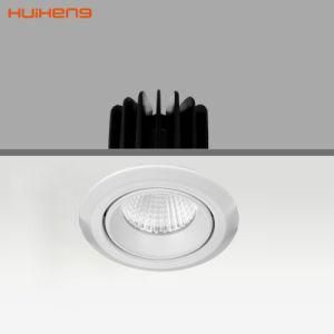 Adjustable Warm White IP20 CREE COB 5W 7W 9W 12W LED Downlight