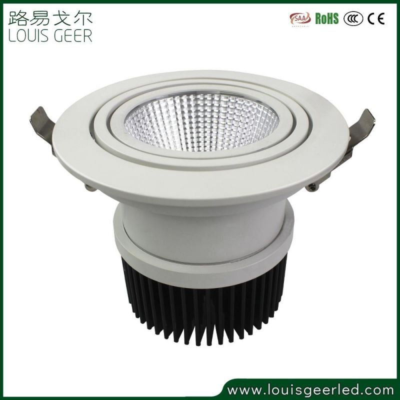 34W Adjustable Hot Sale Product IP20 LED Downlight Lens Diffuser LED Lights