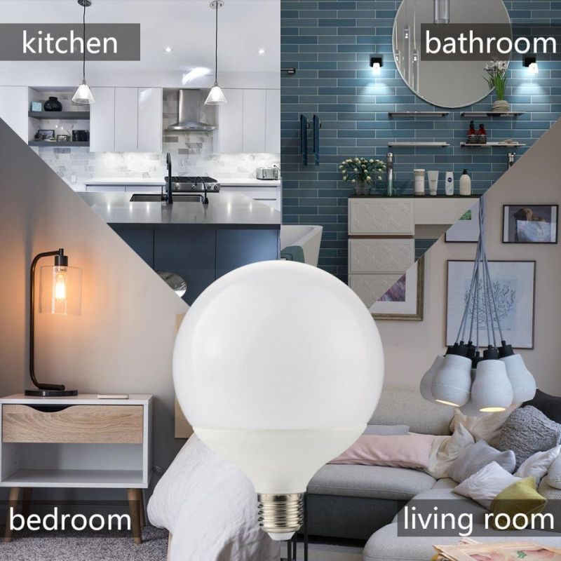 China Manufacturer High Power Plastic Aluminum LED Global Light 10W/12W/15W/18W/24W LED Bulb Light with CE RoHS ERP Energy Saving Lamp for Indoor Lighting