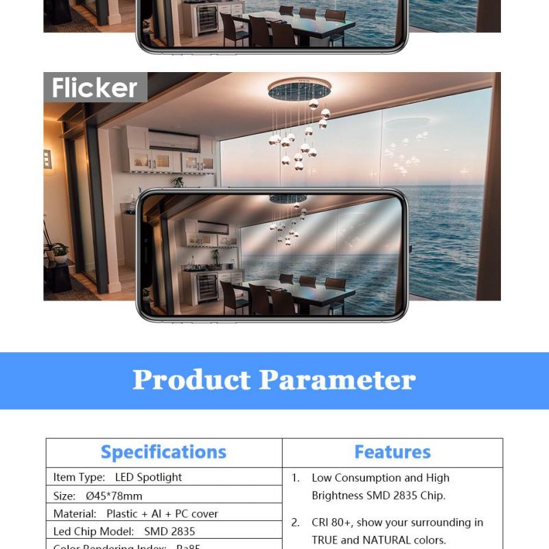 Factory Direct Perfect Dimming Effect E14 E27 Good Quality LED Bulb Light Dimmable LED Bulb Lamp with Indoor Lighting
