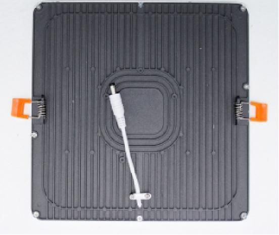 Outdoor Flood Light Architectural LED CCT Dimmable Switching Flat Panel Lamp Round Square Double Color Aluminium Frame Isolated Driver LED Wall Lamp Panel Light