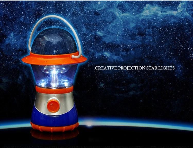 Creative Star Projector Camping Lantern Romantic Children Gift Starlight Lantern