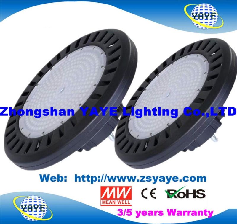 Yaye 18 Ce RoHS UL Saso Warehouse Factory Industrial Lighting UFO LED Highbay Lamp Factory Prices Osram Meanwell 50W 100W 150W 200W 240W LED High Bay Light IP65