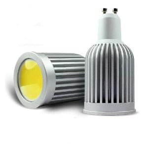 7W GU10 110V/220V Warm White 3000k COB Spotlight