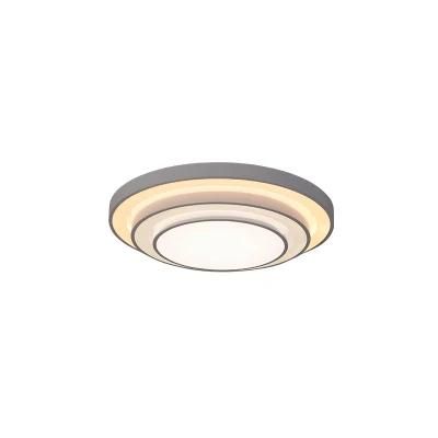 Dafangzhou 52W Light China Black Flush Mount Light Manufacturers Lighting Decoration IP55 Rating Ceiling Light Applied in Dining Room