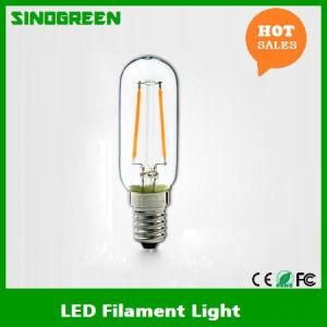 2W E14 T25 Bulb LED Light Dimmable LED Filament Bulb with Ce RoHS
