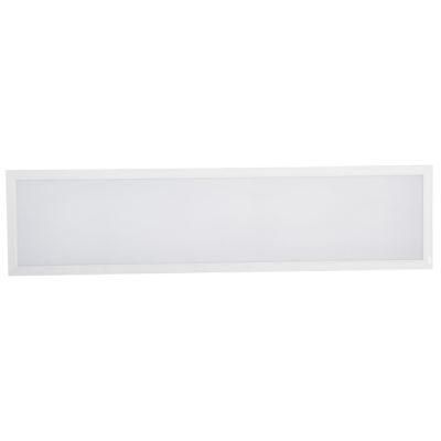 Recessed Square LED Troffer 1X4 FT 30X120cm 36W/40W 6000-6500K Cool White 100lm/W Back-Lit Panel Light