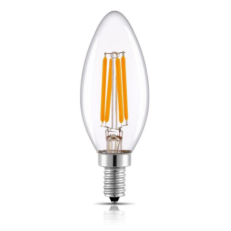 E14 LED Candelabra Bulbs 40W Equivalent Light 2700K Soft White