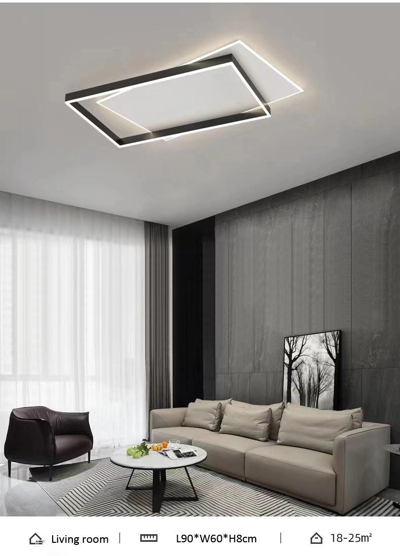 2022 Combination Sales Dining Living Smart Furnitures Home Black Hanging Room Light Decor Ceiling Light