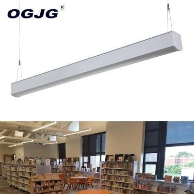 Commercial Office Shop LED Batten Tube Light 6500K Pendant Lighting