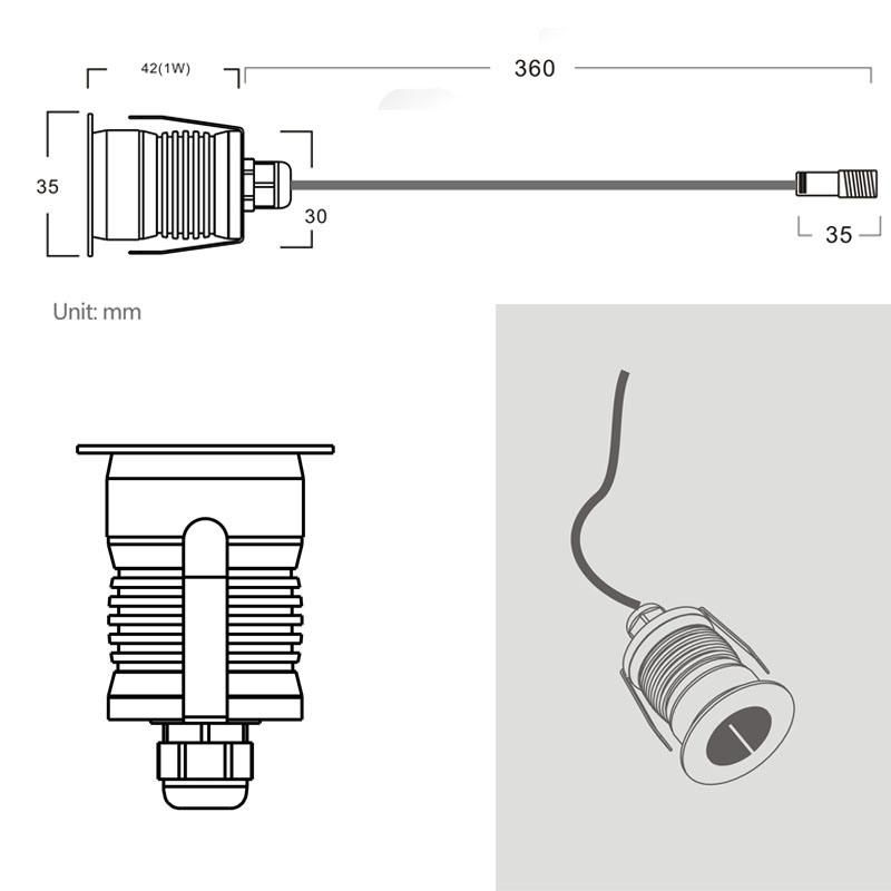 CREE 1W 12V LED Bulb Lighting 100lm Ce Mini Lamp