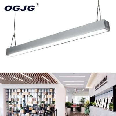 Aluminum up Down LED Linear Dimmable Pendant Light for Classroom