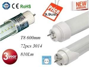 CE Approved 9W 1000lumens LED T8 Tube