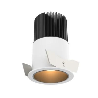 Three Colors Available 20W High-End Hotel Customized Commercial Ceiling Lamp LED Downlight