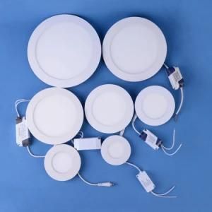 China LED Downlight Factory 4 6 8 Inch LED Down Light for Square Round 3W 6W 9W 12W 15W 18W 20W 30W Slim Dimmable LED Downlight