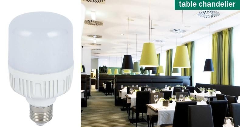 5W to 40W E27 Light Plastic Aluminum LED Bulb