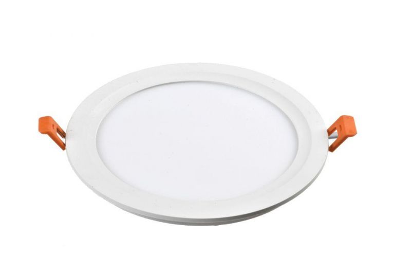 New Module Indoor Outdoor Panellight Dob Recessed Aluminum Plastic 8W 12W 18W 24W Round Indoor LED Panel Light