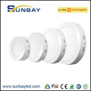 Height 28mm 32mm 6W 12W 18W 24W 28W Surface Mounted Round Square LED Panel Ceiling Light