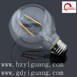 Warm White Filament LED Light G80