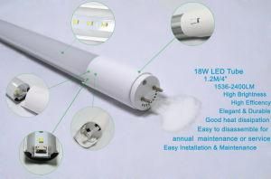 High Brightness 1.2m 18W T8 Separate LED Tube