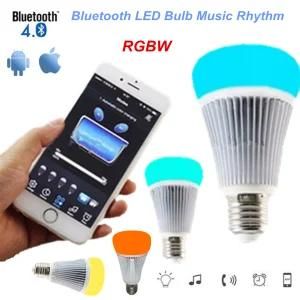 8W Multi Use Amusement RGBW Bluetooth LED Lamp