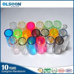 Olsoon Transparent Acrylic Tube Acrylic Bubble Tube Plastic Tube White Color Acrylic Tube