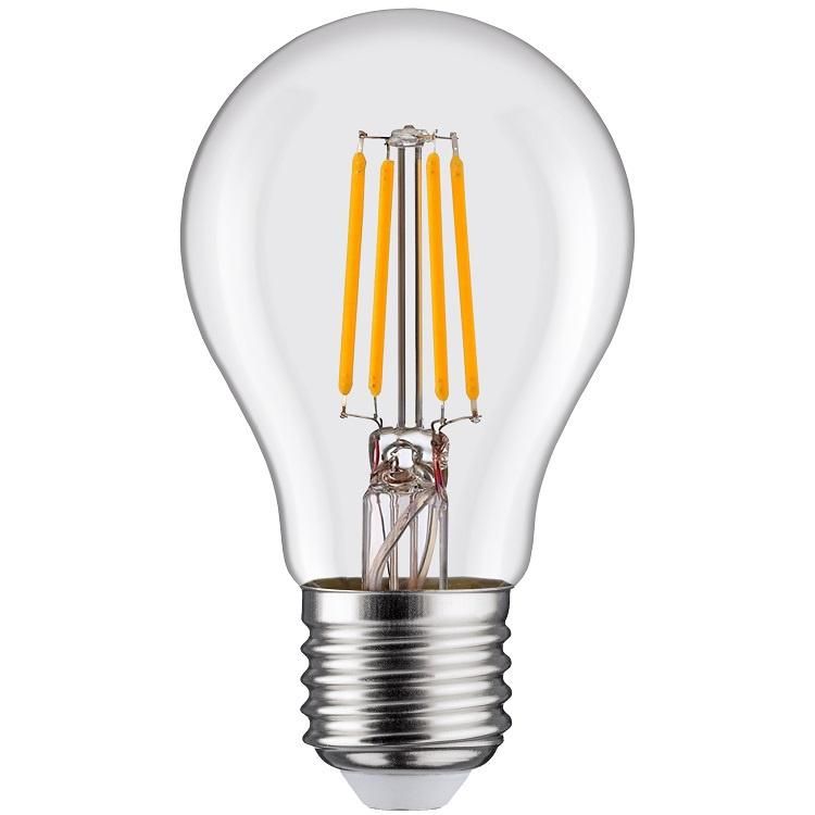 LED Filament Bulb A19 C35 G45 A60 G80 G95 E27/B22 4W 6W 8W LED Candle Bulb Clear