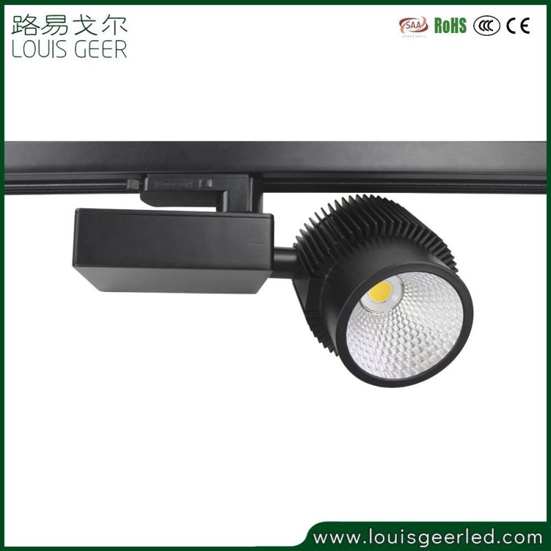 Factory Price Modern Adjustable Beam Linear Aluminum Housing Rail 15W 20W 25W 30wspot Light Ceiling COB LED Track Light