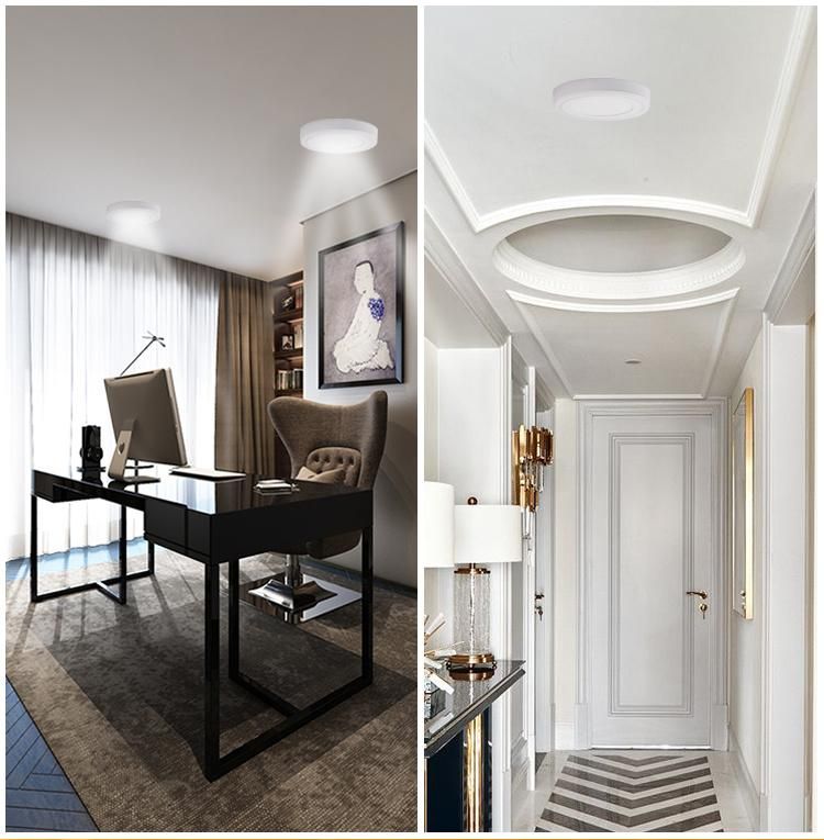 Round 18W 12W White Sensor Indoor Panel Light