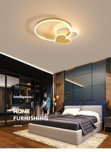 Cute Ceiling Light LED Heart Acrylic Contemporary Mount Ceiling Light for Children Bedroom