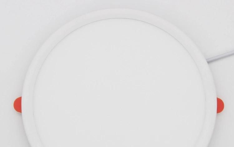 8000K PF0.9 IP22 18W Surface Aluminum LED Panel Light